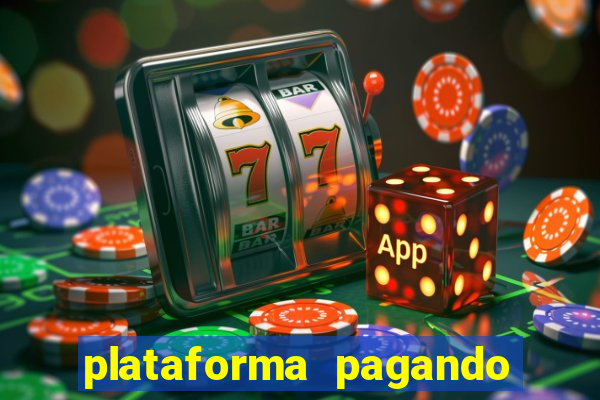 plataforma pagando fortune tiger